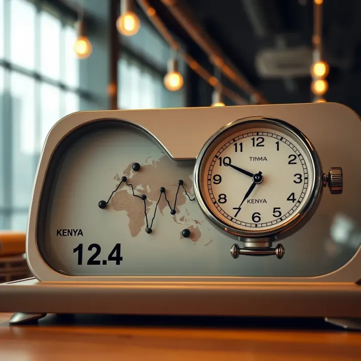 Time Zone Alignment of Asian Trading Session and Kenyan Local Time World clock showing time difference between Asian financial markets and Kenya