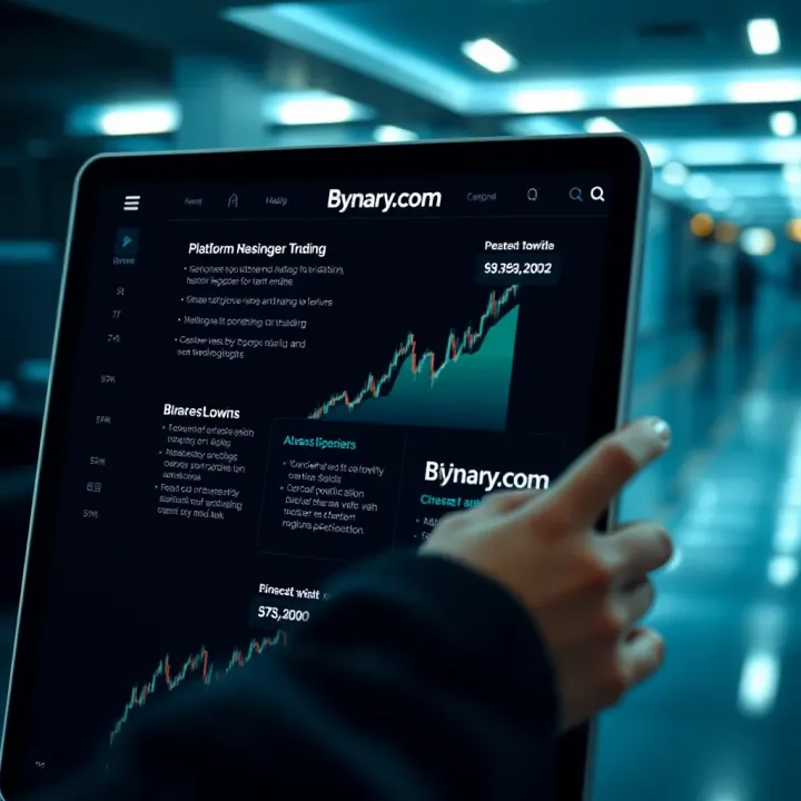 Diagram illustrating Binary.com platform features and regulatory compliance