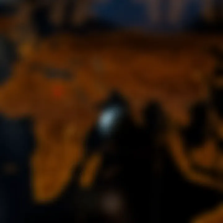 Asian Forex Trading Session Timing in Relation to Kenya World map highlighting Asian Forex trading session time zones relative to Kenya