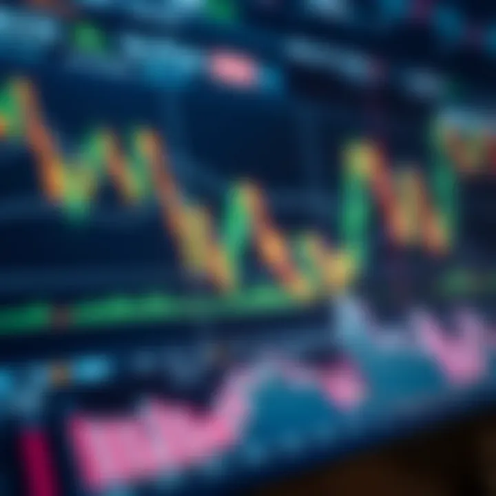Economic Factors Impacting AUD/USD Forex Trading Illustration of financial charts with economic indicators influencing forex trading decisions