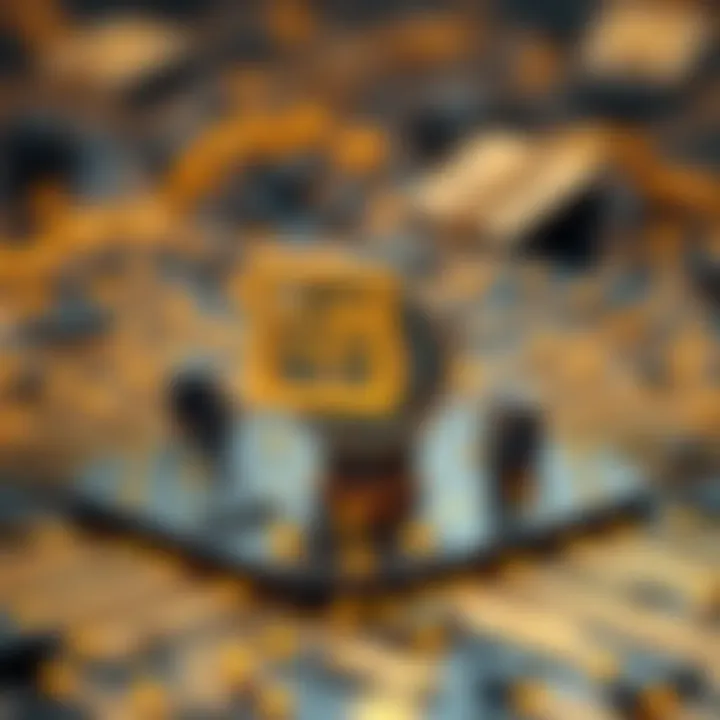 Technological Framework Behind Binance Coin Illustration showing Binance Coin technology and blockchain infrastructure