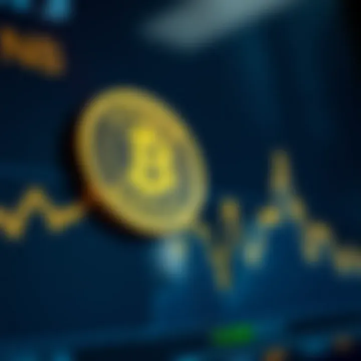 Graph depicting the fluctuation of Binance Coin price in response to market trends