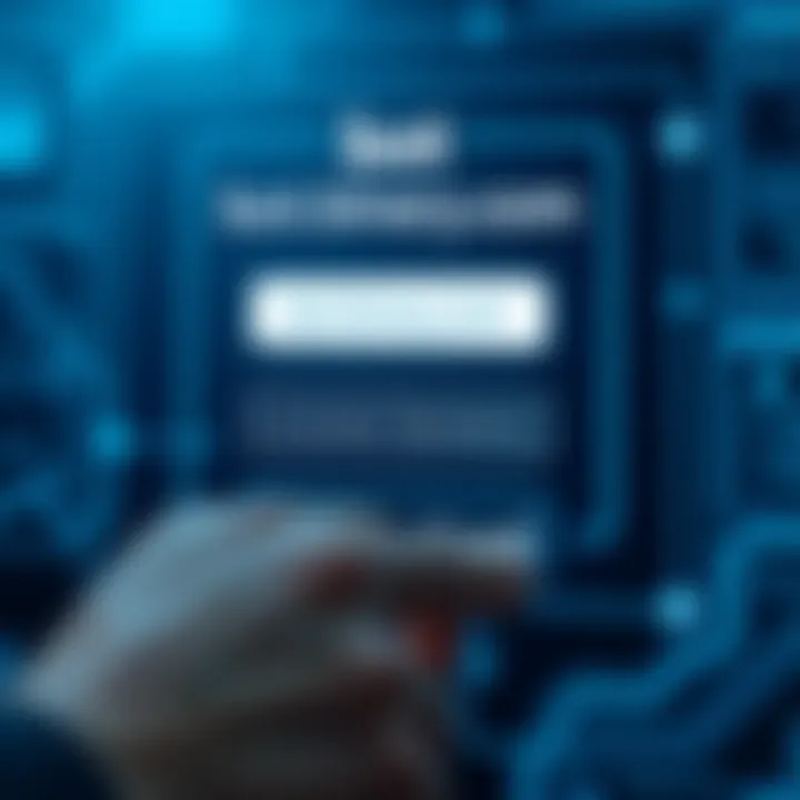 Secure login interface on bot.binary.com with password entry and verification symbols