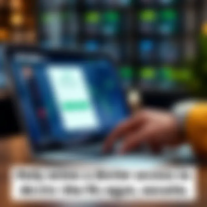 User logging into bot.deriv.com platform on a laptop with secure two-factor authentication