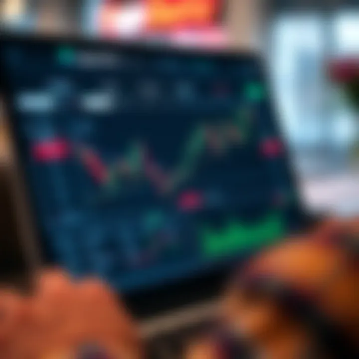 User interface of app.deriv trading platform showing various trading options and charts