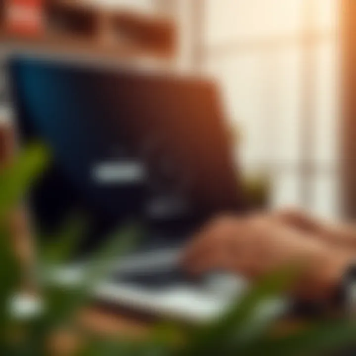 User logging into Deriv.com platform on a laptop with secure authentication