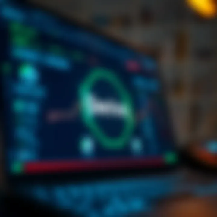 Secure digital interface displaying trading tools and account options tailored for traders in Kenya