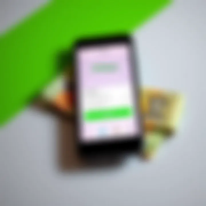 Understanding Withdrawal Fees on M-Pesa Illustration showing a mobile phone displaying the M-Pesa app with Kenyan currency notes beside it