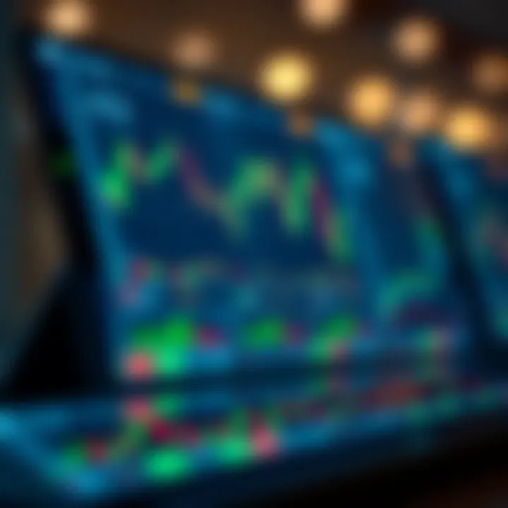 User interface of the Deriv Analysis Tool APK displaying various trading charts and indicators