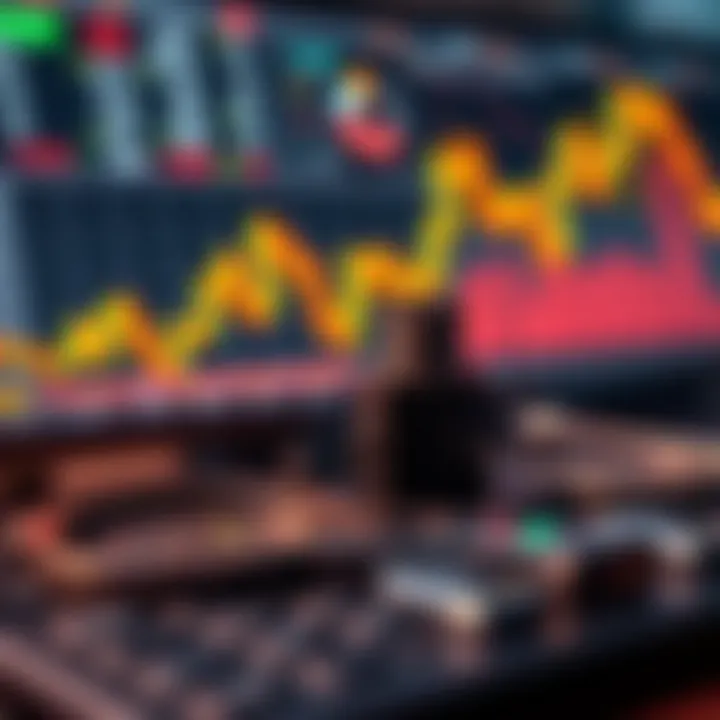 Effective Risk Management in Deriv Forex Trading Visual representation of risk management strategies in forex trading with charts and protective tools