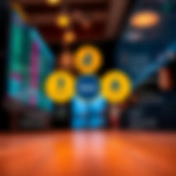 Diagram illustrating key tools and features available on Deriv Hub for online trading in Kenya