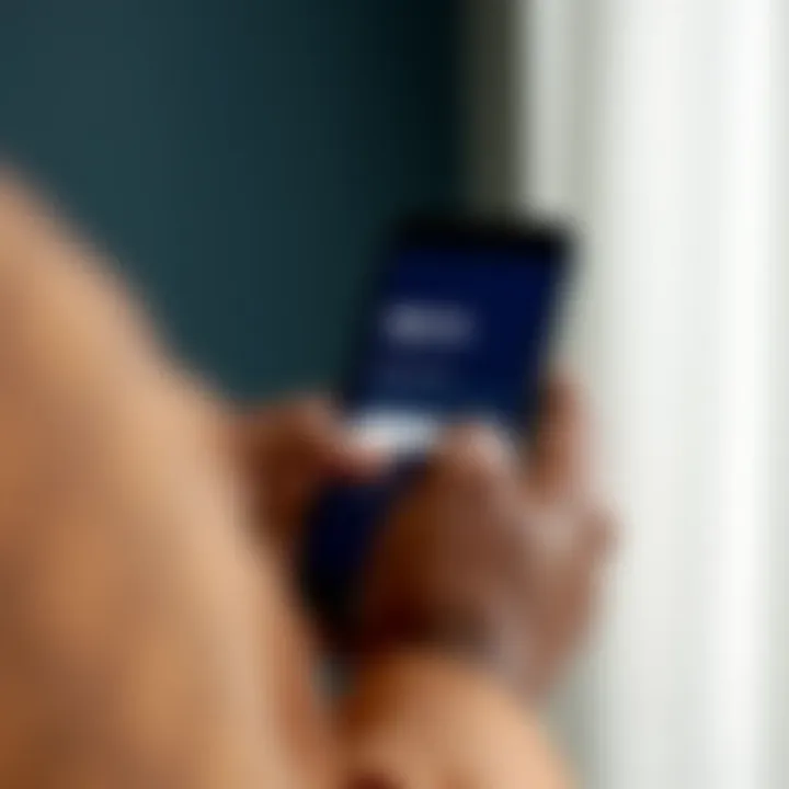 User accessing the Deriv login page on a mobile device in Kenya