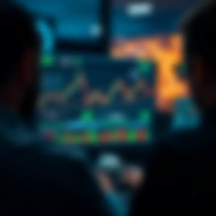 User interface demonstrating live trading actions within TradingView enhanced by Deriv capabilities