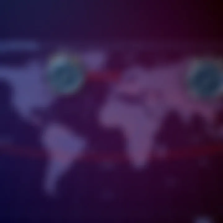 World map highlighting London and Nairobi with clocks showing respective local times