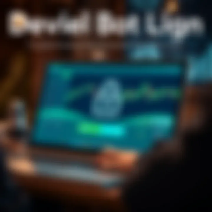 Visual guide to troubleshooting common login issues on Deriv bot platform with helpful tips