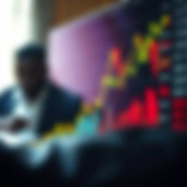 Graph showing upward trend in forex trading within Kenyan financial market