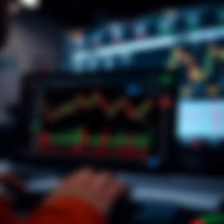 Quotex Trading Dashboard Features Dashboard view of a trading platform with graphs and trading tools