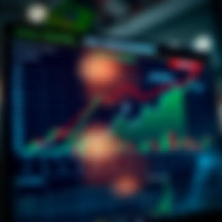 Graph illustrating risk management techniques and trading strategies for investors