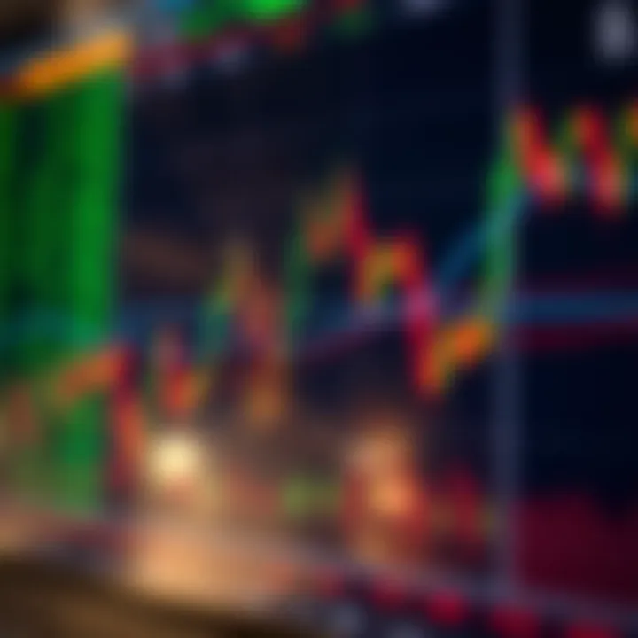 Graph showing forex market trends and currency pair fluctuations in Kenya