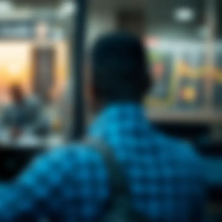 Graphical representation of transition from demo trading to live trading environment