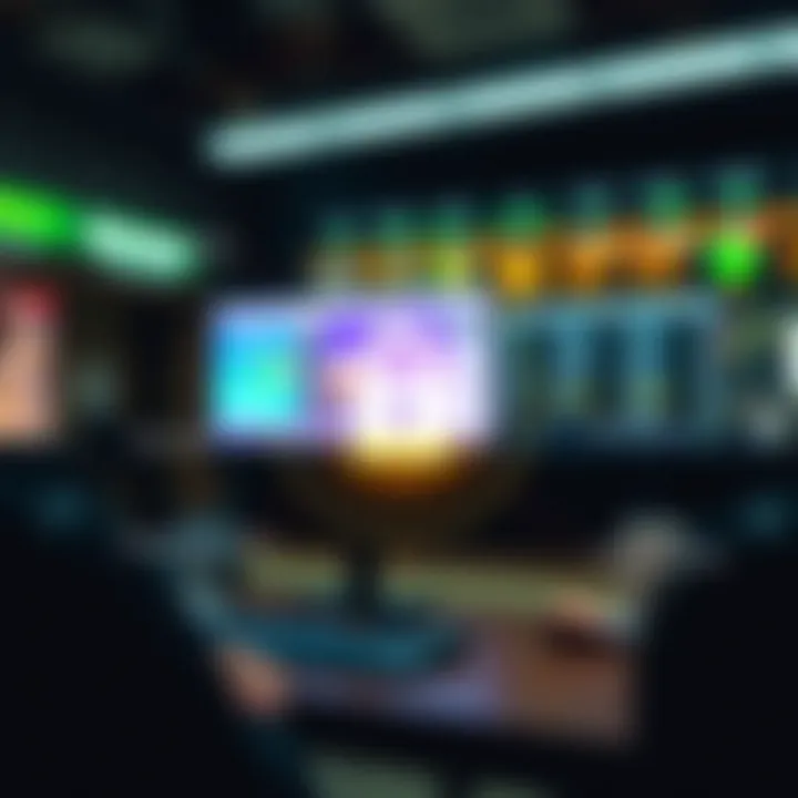 Conceptual graphic depicting reliable broker characteristics, including secure transactions and regulatory compliance