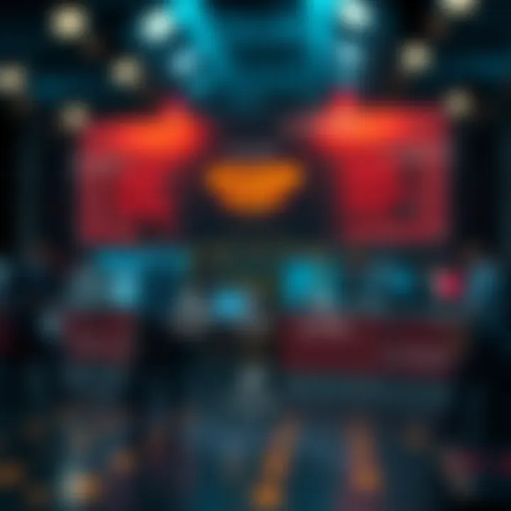 Diagram illustrating the key features and operational flow of bot.deriv trading software