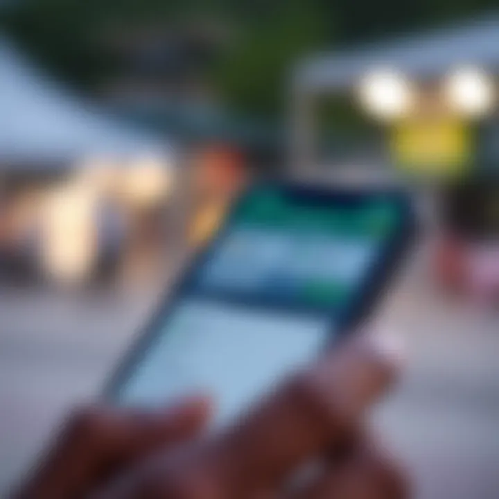 Mobile phone screen displaying MPESA interface with Deriv deposit options