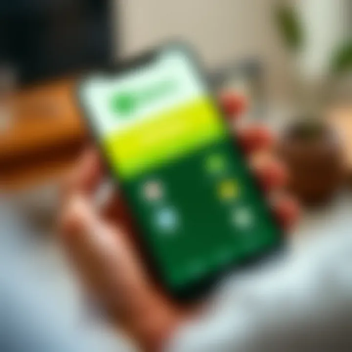 Mobile phone screen displaying Deriv trading platform alongside M-Pesa mobile money service icons