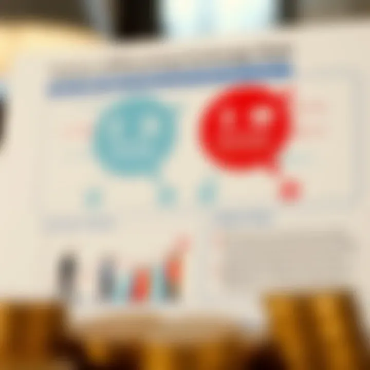 Chart illustrating factors influencing exchange rate fluctuations with icons representing economic, political, and market elements