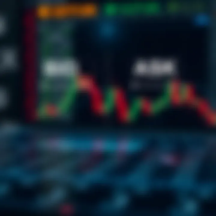 Diagram illustrating the concept of bid and ask prices in forex trading