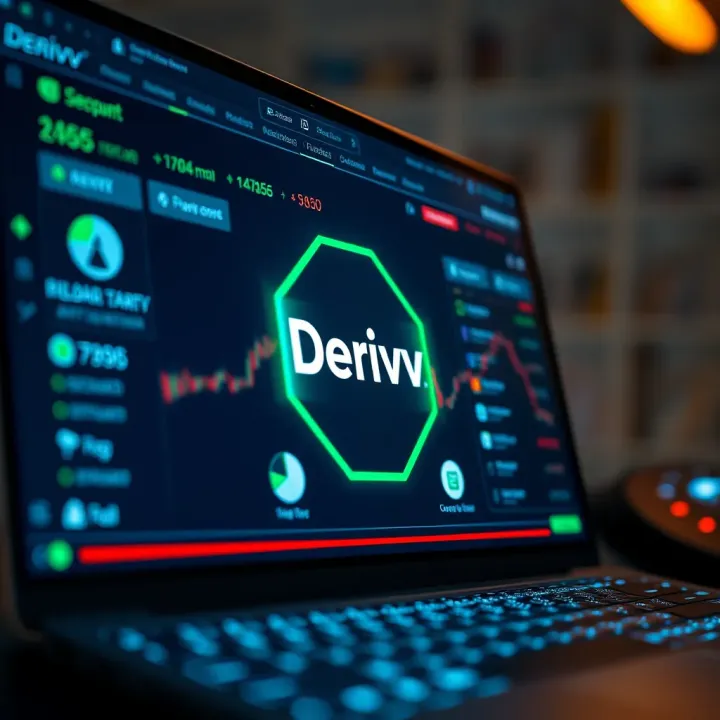 Secure digital interface displaying trading tools and account options tailored for traders in Kenya
