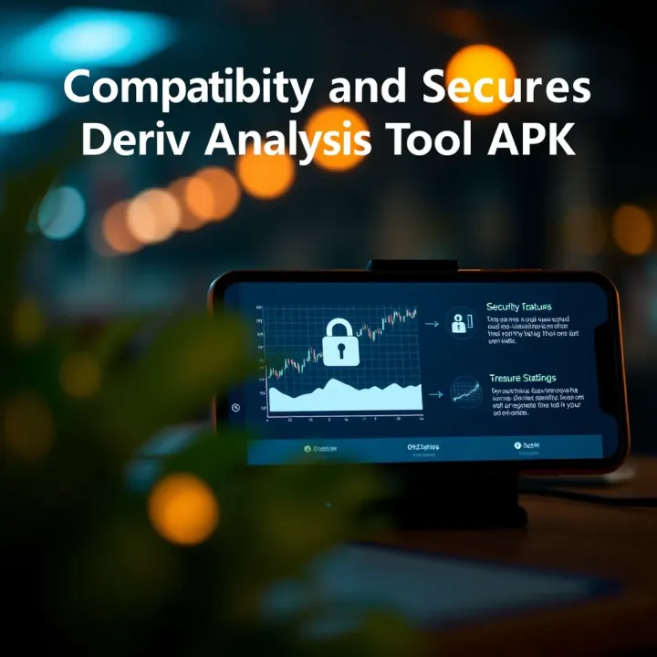 Compatibility and Security Features of Deriv Analysis Tool APK Diagram illustrating the compatibility and security features of the Deriv Analysis Tool APK on mobile devices