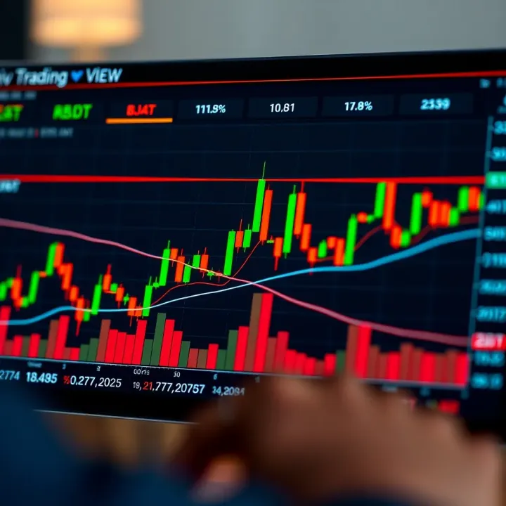 Candlestick Chart Analysis on Deriv Trading View Example of candlestick chart analysis on Deriv Trading View highlighting key market trends and indicators