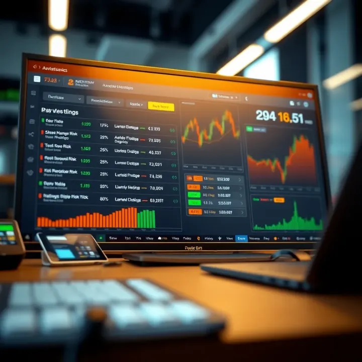 Risk Management Techniques in Deriv Bot Trading Dashboard displaying various risk management settings for automated trading bots