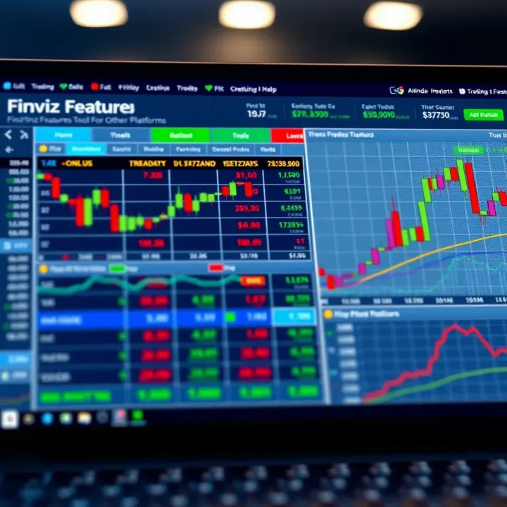Comparison chart of forex tools highlighting Finviz features versus other trading platforms