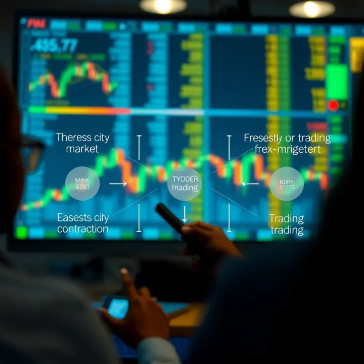 Key Influences on Forex Trading Decisions for Kenyan Investors Diagram showing key factors influencing forex trading decisions in Kenya
