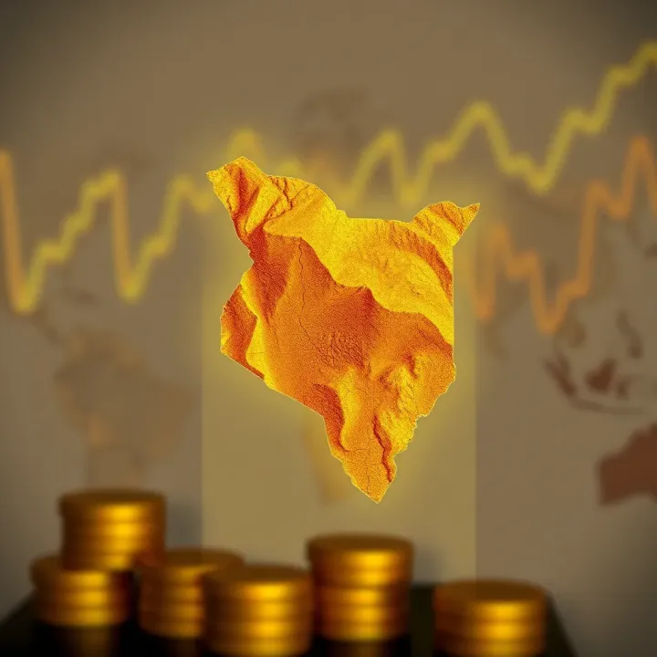 Local Market Dynamics Impacting Gold Investment in Kenya Map of Kenya highlighting key local market dynamics affecting gold investment