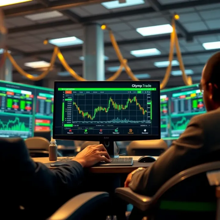 Secure online trading environment emphasizing safety and regulatory compliance
