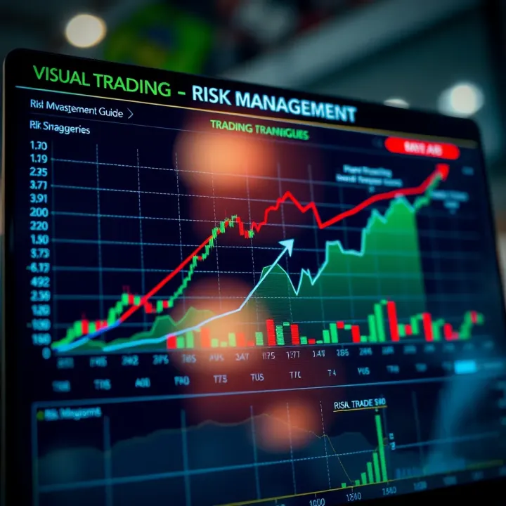 Graph illustrating risk management techniques and trading strategies for investors