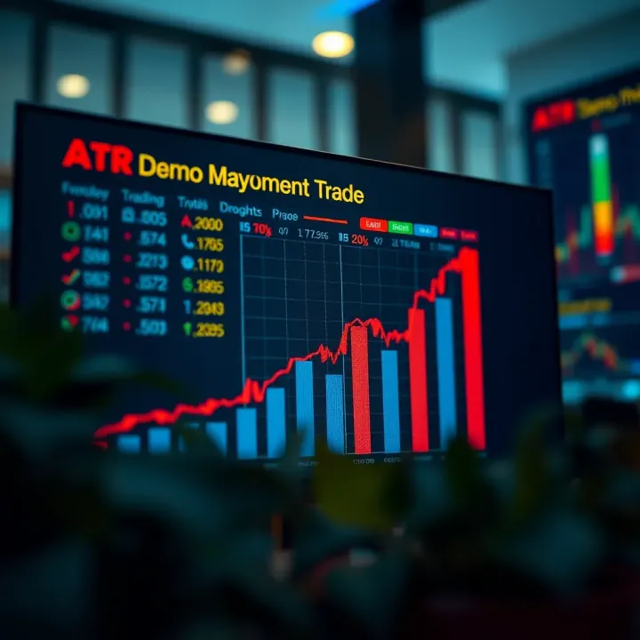 Graph showing growth of trading skills using demo accounts