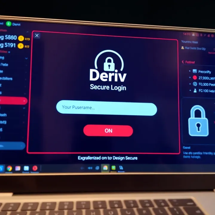 Secure login interface displaying username and password fields with security icons
